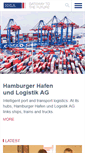 Mobile Screenshot of hhla.de